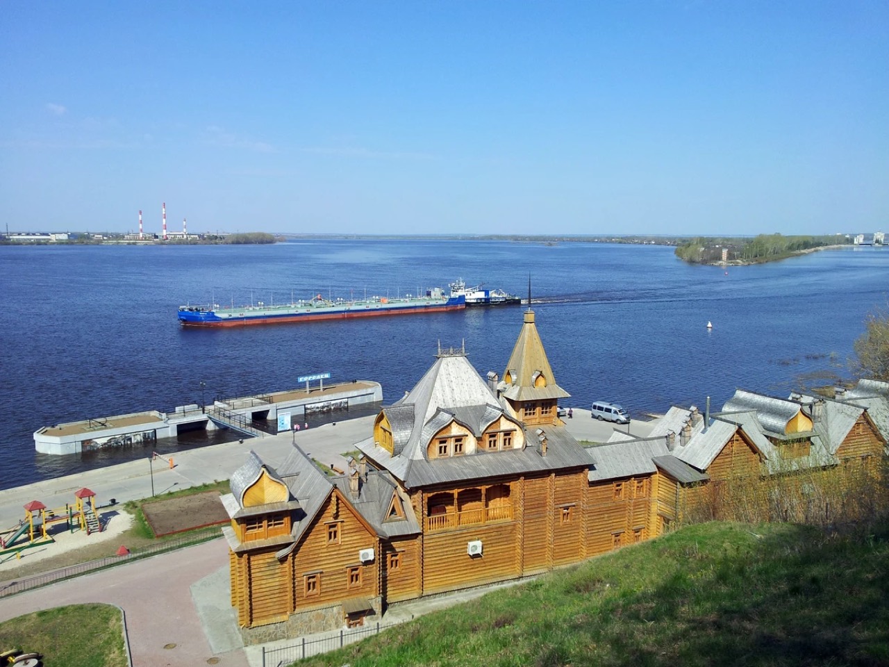 В древний Городец из Нижнего Новгорода — Нижний Новгород